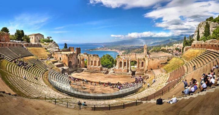 Hotel Villa Riis Taormina Dış mekan fotoğraf